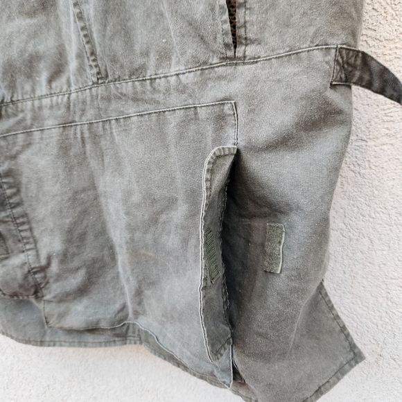 Vintage Cabelas Fishing Vest Mens Medium Khaki Hunting Pockets Outdoors Tactical - Picture 5 of 13